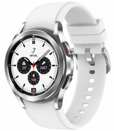 שעון חכם סמסונג R880 - Galaxy Watch4 Classic 42mm צבע כסוף