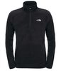 חולצת מיקרו פליז לגברים THE NORTH FACE Glacier 1/4 Zip - שחור