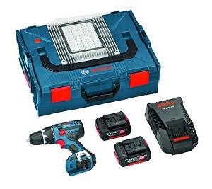 מברגה/מקדחה GSR18V-LI מזוודת תאורה