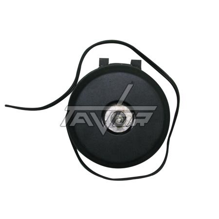 Waffa - פאן תחתון 4W- 220V תחליפי עגול שחור/כסף