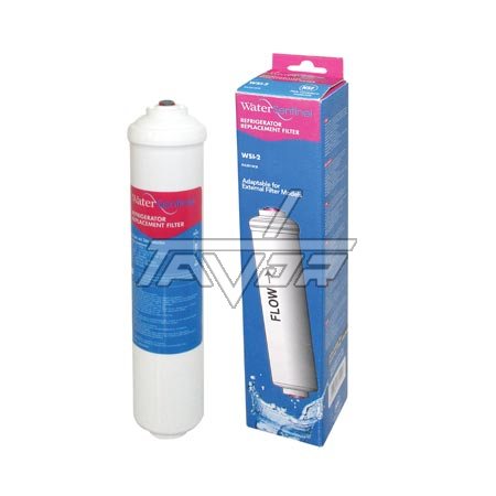 Waffa - מסנן פילטר חיצוני למקרר עם WSI-2) DA2010CB - NSF-42) מיקרומסנן פילטר בעל תקן ישראלי