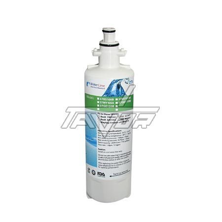 Waffa - מסנן פילטר מים סיבובי קטן למקרר בקו KQD1360 עם תקן NSF-42 פינים אחיזה בצד