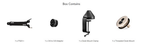 זוית נוספת Rode PSA1+