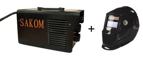 רתכת מקצועית מיני  MINI-200.4 + מסכה אלקטרונית סולארית + 5 ק''ג אלקטרודות ZIKA' + כפפות SAKOM