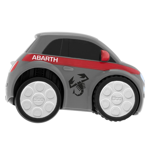 מכונית מיני פיאט ABARTH מונעת על קפיץ עם אפקטים קוליים 