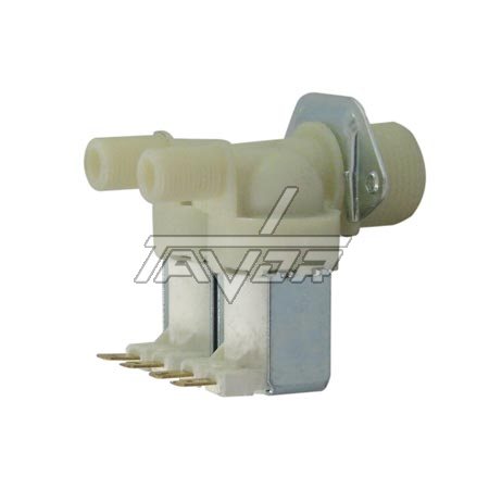 Waffa - ברז מגנטי 220V-180° 2W עם הברגה "3/4 בכניסה והברגות "1/4 ביציאה