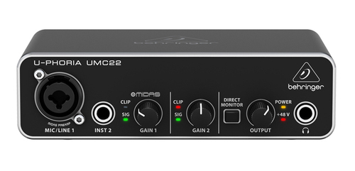 כרטיס קול Behringer UMC22 ברינגר
