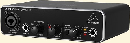 כרטיס קול Behringer UMC22 ברינגר