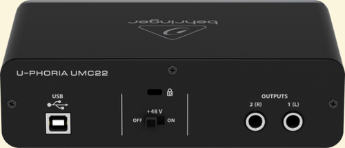 כרטיס קול Behringer UMC22 ברינגר