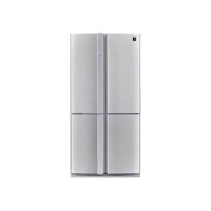 מקרר 4 דלתות 615 ליטר דגם SJ8620SL SHARP בצבע כסף