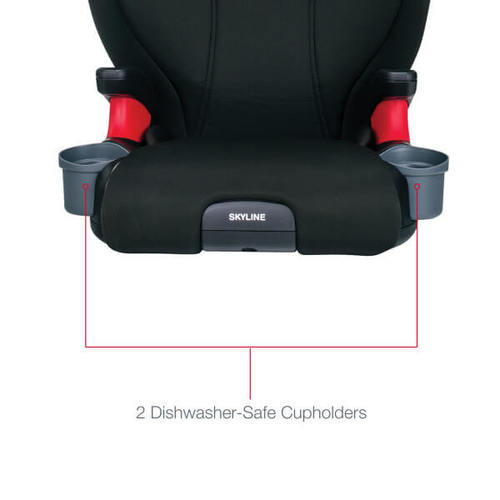 בוסטר לילדים 2ב 1 SKYLINE צבע DUSK שחור BRITAX
