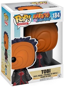 בובת פופ אנימה: נארוטו שיפודן - טובי - Funko POP! Anime: Naruto Shippuden - Tobi #184