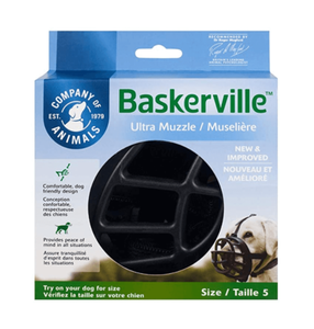 מחסום/זמם לכלב בסקרוויל Baskerville מידה 5