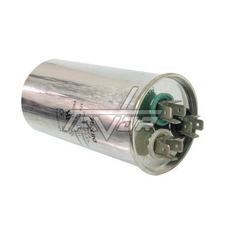 Waffa - קבל עגול 370-400VAC - 35MF+5MF שלושה מגעים משולשים למזגני LG