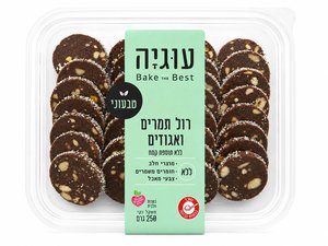 רול תמרים ואגוזים טבעוני - עוגיה