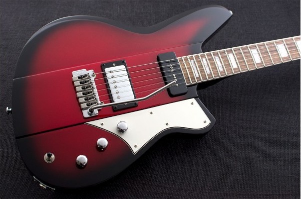 Reverend Guitars Warhawk Double Agent W Metallic Red Burst