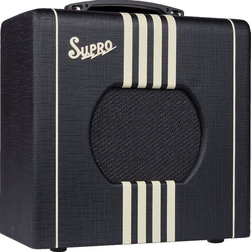 מגבר לגיטרה SUPRO DELTA KING 8 BLACK & CREAM 1X8 1-WATT