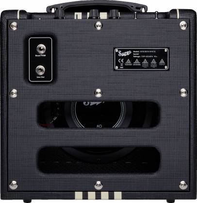 מגבר לגיטרה SUPRO DELTA KING 8 BLACK & CREAM 1X8 1-WATT