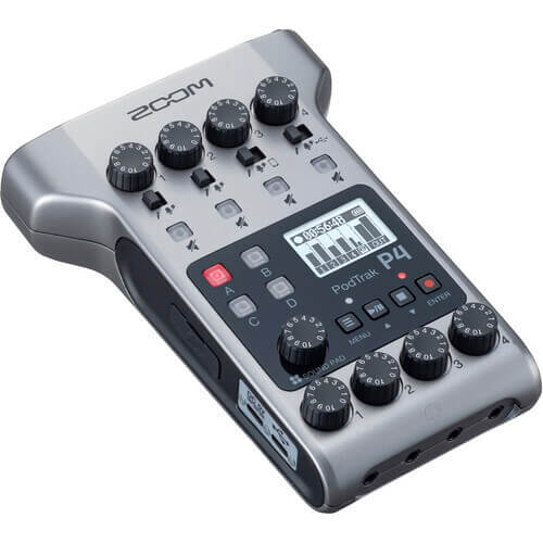 מקליט סאונד Zoom PodTrak P4