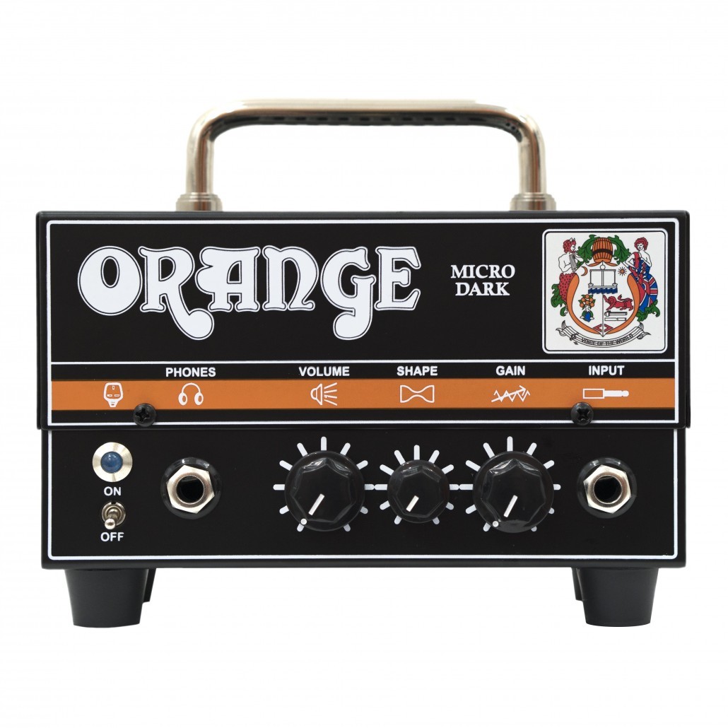 מגבר ראש מנורות לגיטרה ORANGE MD MICRO DARK Valve hybrid guitar amp head