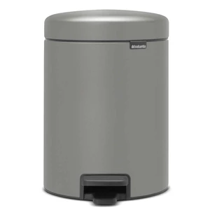 פח פדל 5 ליטר אפור בטון מינרלי Brabantia - NewIcon