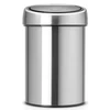 פח טאץ 3 ליטר ניקל מט כולל תליה Brabantia