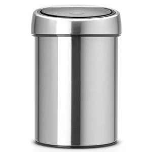 פח טאץ 3 ליטר ניקל מט כולל תליה Brabantia