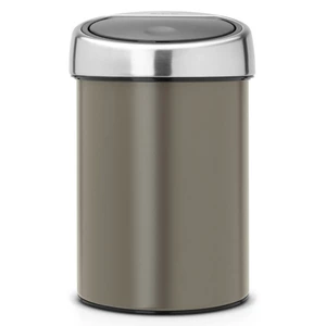 פח טאץ 3 ליטר פלטינום, כולל תליה Brabantia