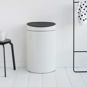 פח טאץ אובלי 40 ליטר לבן Brabantia + משלוח חינם