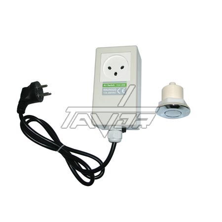 Waffa - לחצן פנאומטי הברגה לטוחן אשפה 3/4HP ולטוחן אשפה 1HP