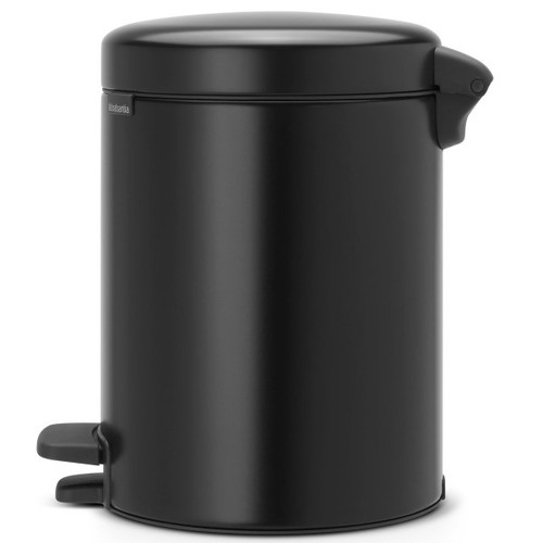 פח פדל 5 ליטר NewIcon שחור מט - Brabantia