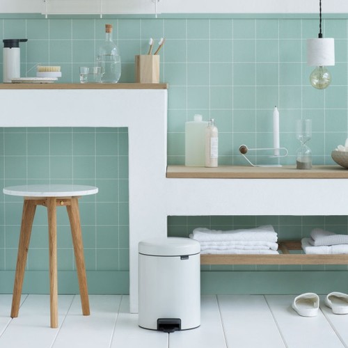 פח פדל 5 ליטר NewIcon לבן ברבניטיה | Brabantia