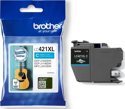  ‏ראש דיו כחול מקורי Brother LC421XLC