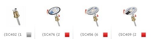 סט 10 דיסקיות חיתוך וציר ספיד קליק SC690