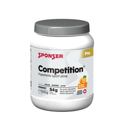 משקה היפוטוני Sponser Competition Orange 1000 g