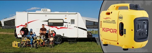 גנרטור בנזין IG2000, קומפקטי, מושתק ומיוצב מתח KIPOR