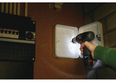 מברגה/מקדחה 10.8V סוללה אחת בקרטון