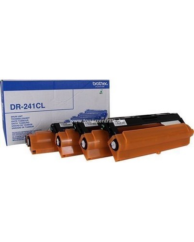 יחידת התוף מקורי DR241CL של Brother בשחור, כחול, אדום, צהוב