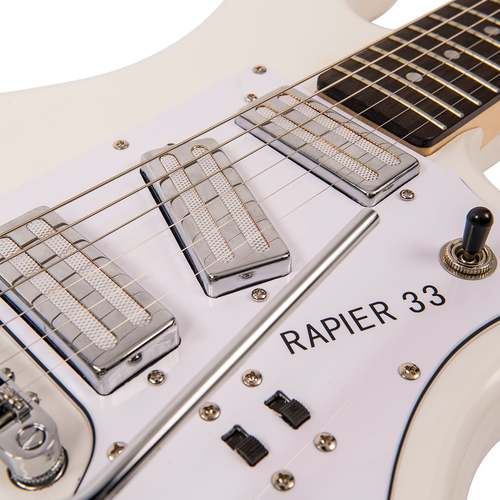 זוית נוספת Rapier 33 Electric Guitar Arctic White