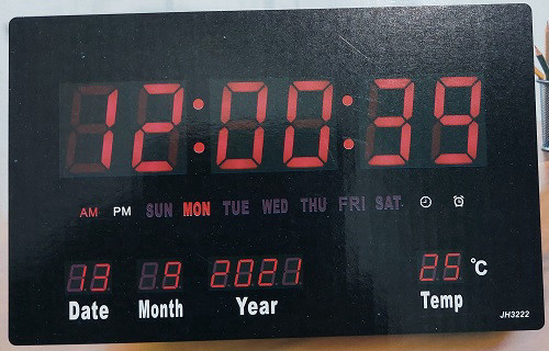 שעון בעברית