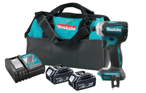 מברגת אימפקט 18V + שתי סוללות 5.0AH