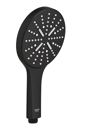 מזלף 3 מצבי זרימה 22127KF0 גוון שחור מיוחד GROHE SMARTACTIVE