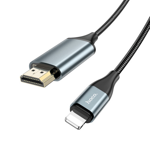 כבל תצוגה Hoco UA15  Lightning to HDMI