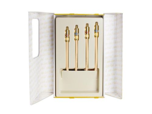 כבל אודיו RCA באורך 1 מטרים מבית VAN DEN HULL דגם THE NAME