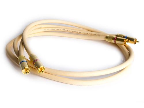 כבל אודיו RCA באורך 1 מטרים מבית VAN DEN HULL דגם THE NAME