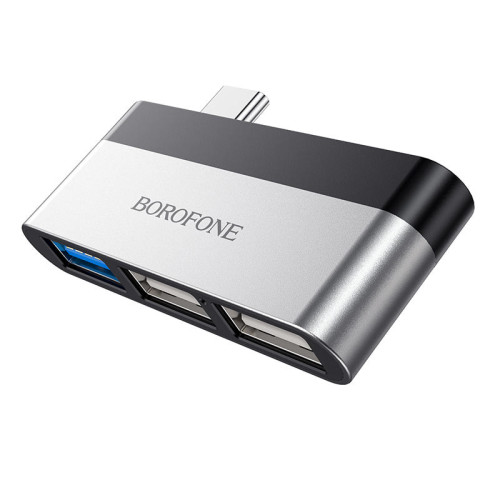 מתאם  Hoco DH1 Type-c to USB X3 