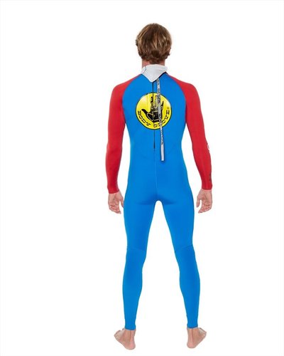חליפת גלישה גברים BODY GLOVE MEN'S HERITAGE RETRO SUIT BLURED