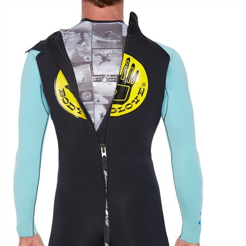 חליפת גלישה גברים BODY GLOVE MEN'S HERITAGE RETRO SUIT BLUYEL