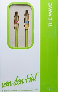 כבל אודיו באורך 1 מטרים מבית VAN DEN HUL דגם THE WAVE