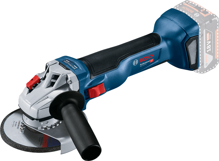 משחזת זווית נטענת בוש BOSCH GWS 18V-10 גוף בלבד 19J4.000